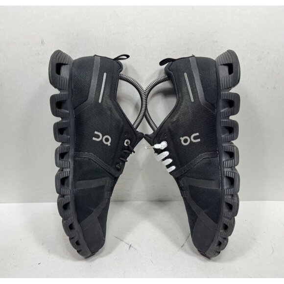 On Cloud 5 Waterproof Running Sneaker Shoes 59.98838 Women's Size 8.5 Black - Picture 5 of 10